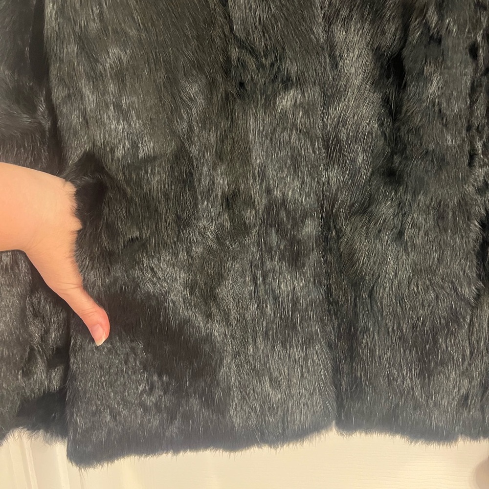 Vintage Rabbit fur coat - Picture 5 of 10